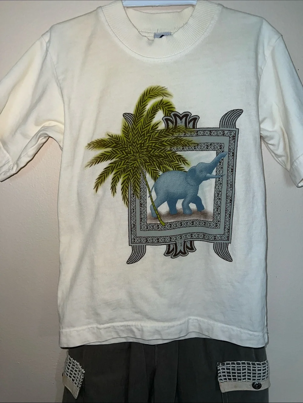 Vintage Kids 3 Piece Safari Set With Shirt, Shorts and Cargo Vest.​